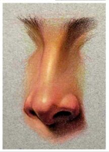 " Nose drawing by icuong "